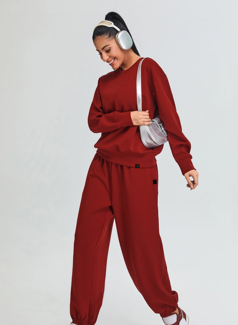 KAWN.YOGA Mid Waist Oversized Joggers - Image 3